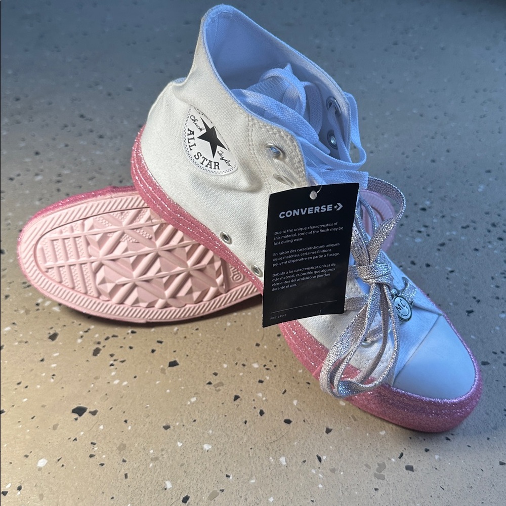 Miley Cyrus x Converse Pink Glitter 2018